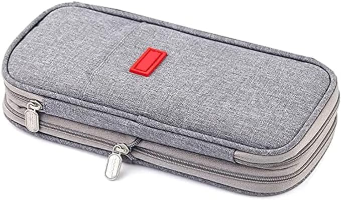 ARNUIXTY Large Storage Pencil Case Pen Bag with Zipper Big Capacity Pouch Organizer for Office Travel Holder Box - Image 4